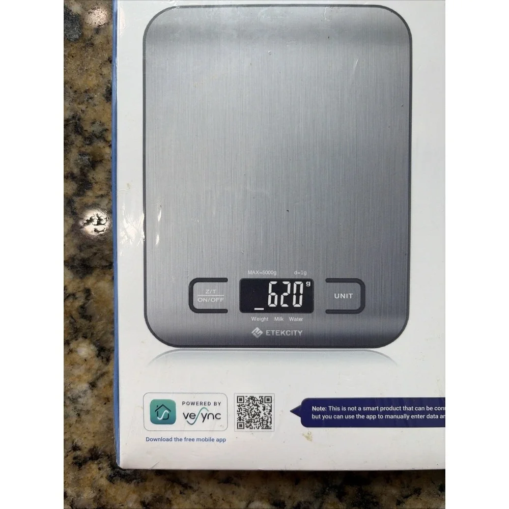 Etekcity Stainless Steel Digital Kitchen Food Scale EK6015 NEW SEALED